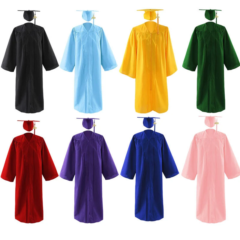 Graduation Gown with Cap and Tassel Set 1