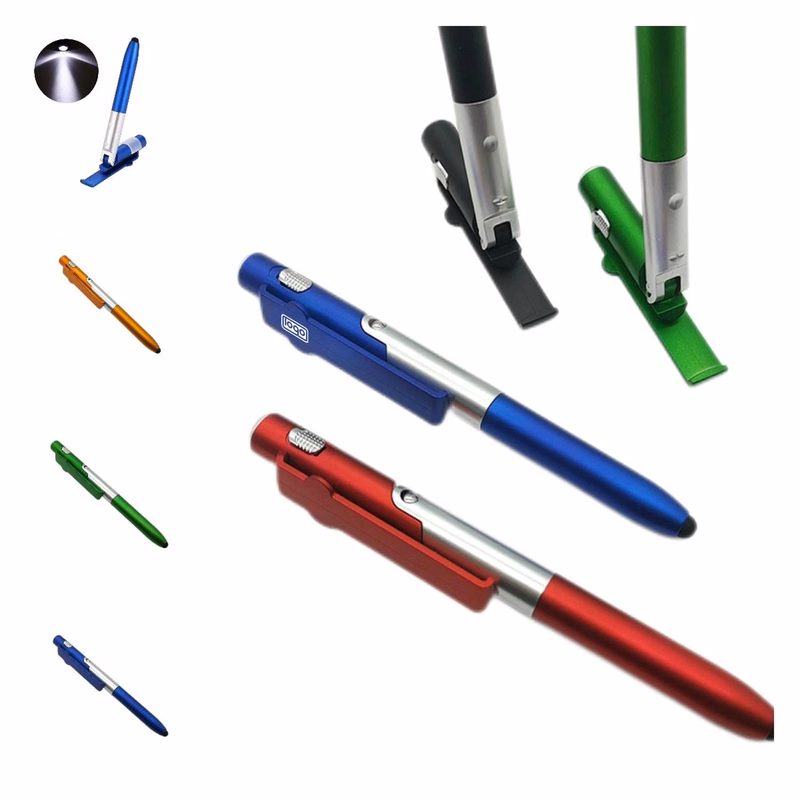 Foldable LED Phone Stand Stylus Pen