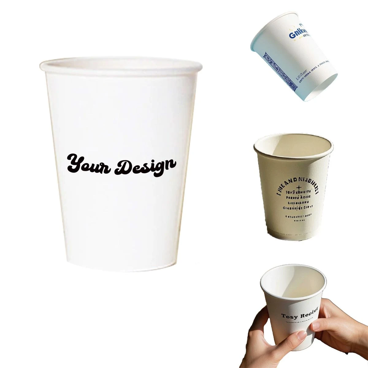 Eco-Friendly Disposable Paper Cup for Hot Beverages 1