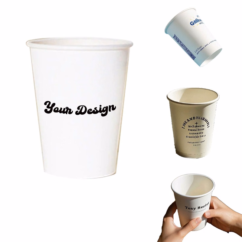 Eco-Friendly Disposable Paper Cup for Hot Beverages