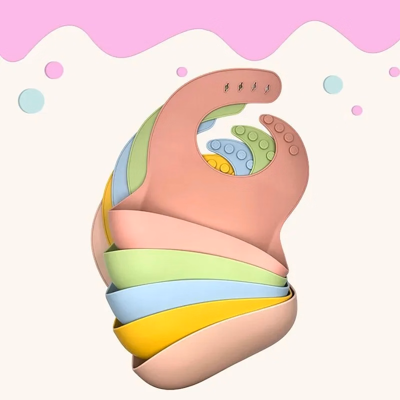 Waterproof super soft Baby food bib