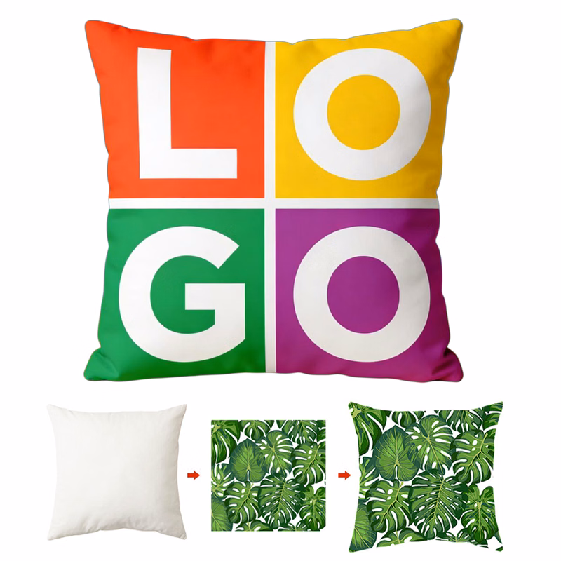 MOQ20 Double-sided Full-Color Printed Pillow (Includes Insert)