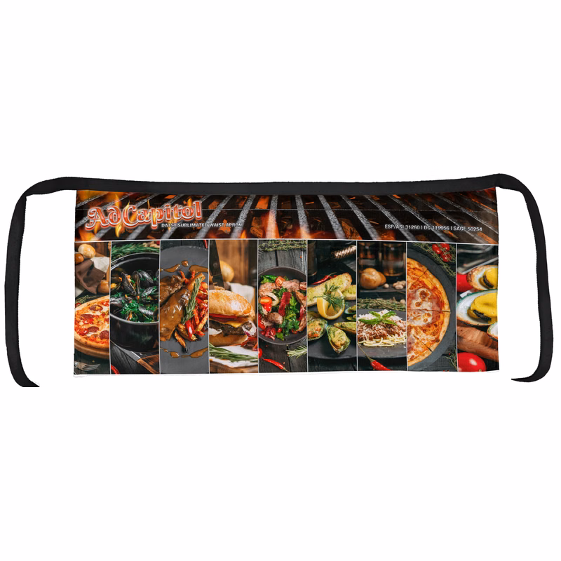 Sublimated Waist Apron
