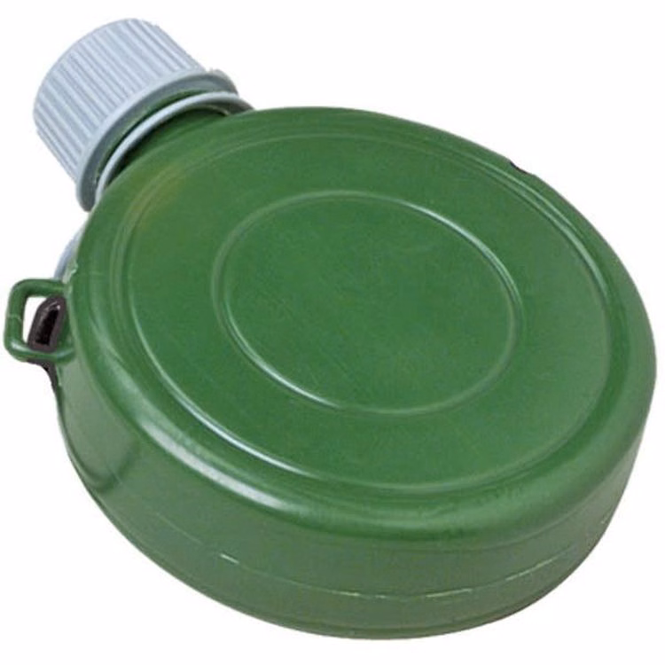 Plastic Canteens - Green 6 oz