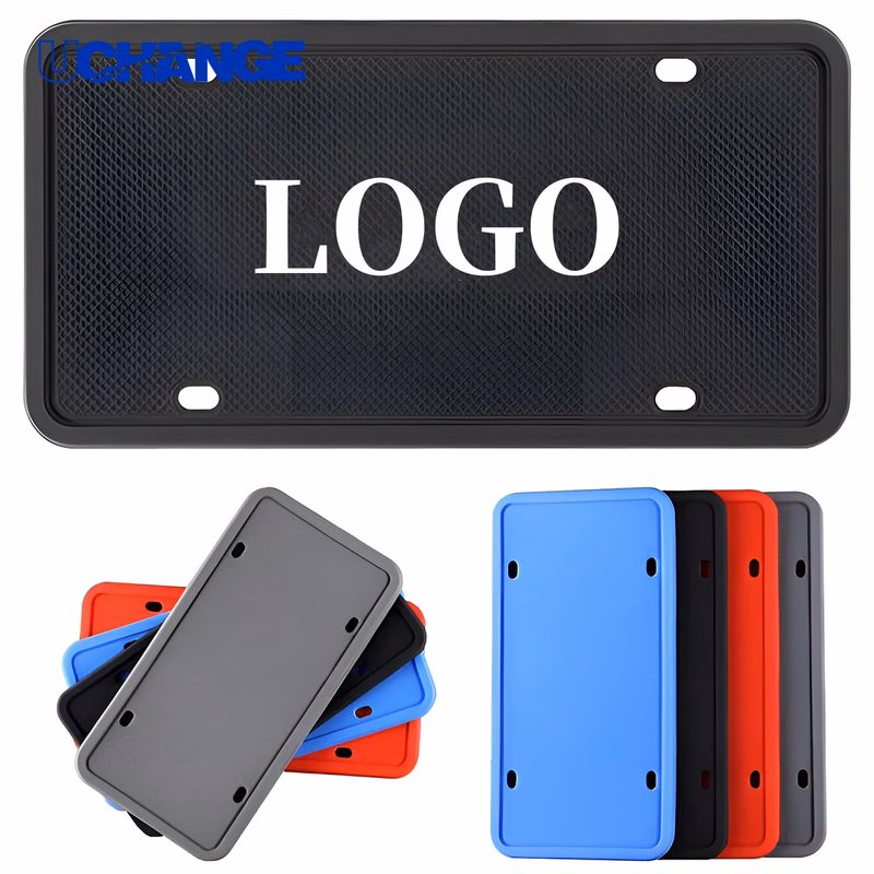 Motorcycle Silicone License Plate Frame