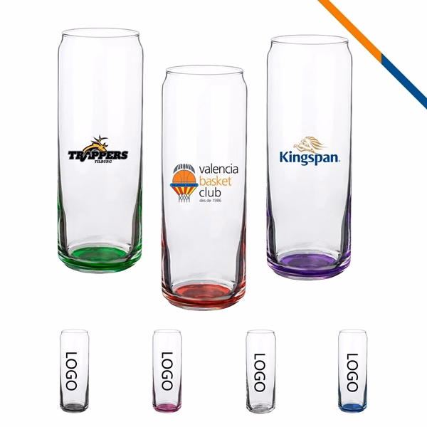 Custom 12.5 oz Crystal Beer Glass with Sleek Design — Event & Bar Promotions