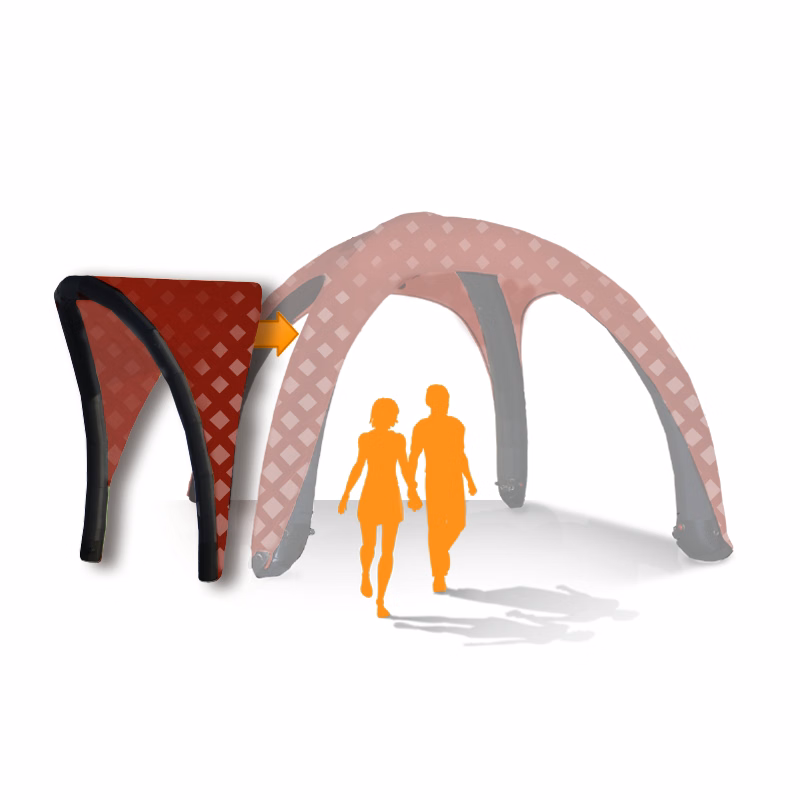 Printed Awning For 13x13 Inflatable Tent