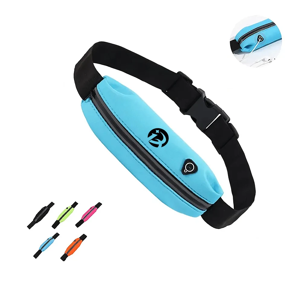 Water Resistant Running Waist Pack with Earphone Hole 1