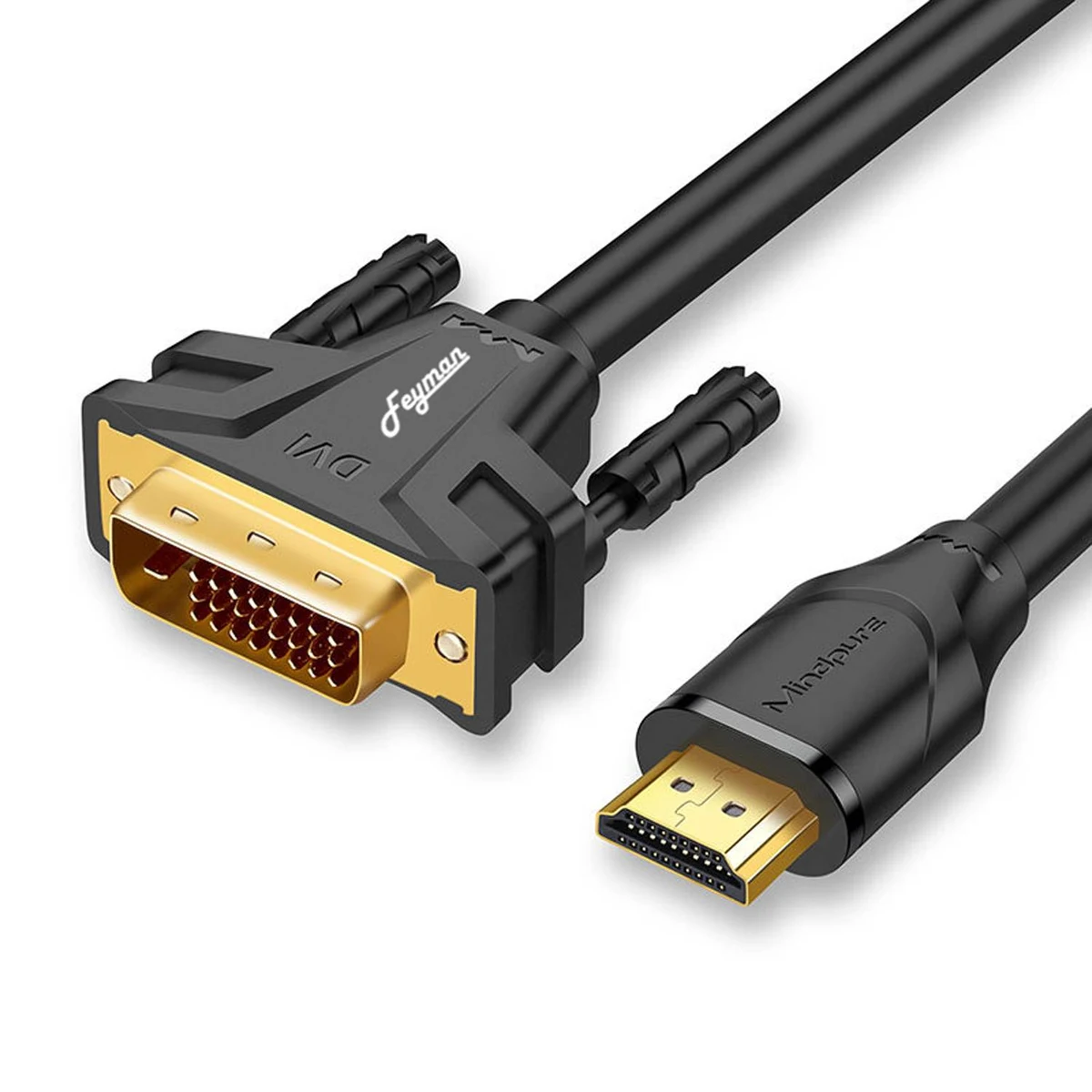 HDMI to DVI Display Conversion Cable High Definition 1