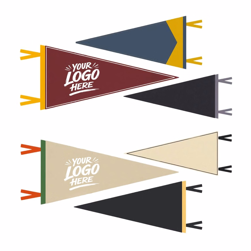 Felt Pennant Banner Vintage Party Wall Hanging Decor