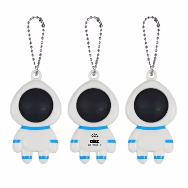 Astronaut Push Bubble Fidget Keychain Toy
