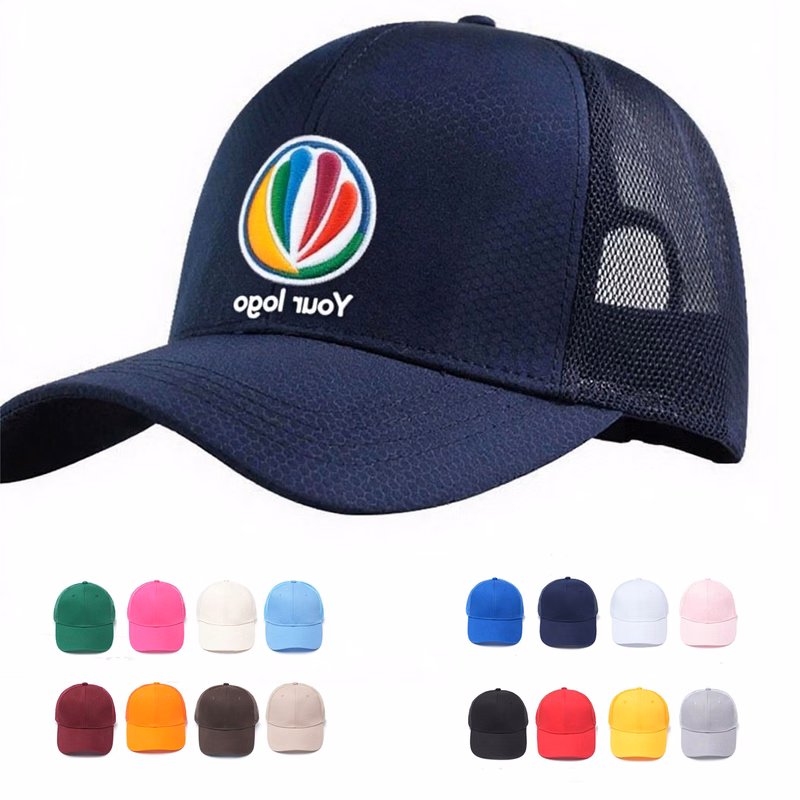 Cotton Mesh Baseball Hat Lightweight Sports Cap