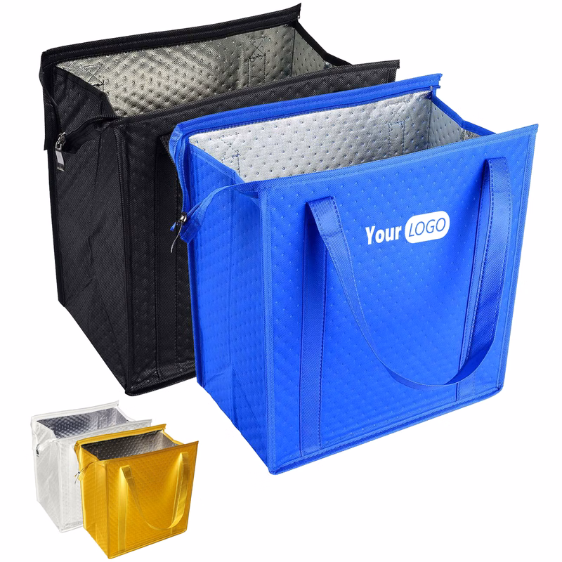 Oxford Reusable Insulated Grocery Tote