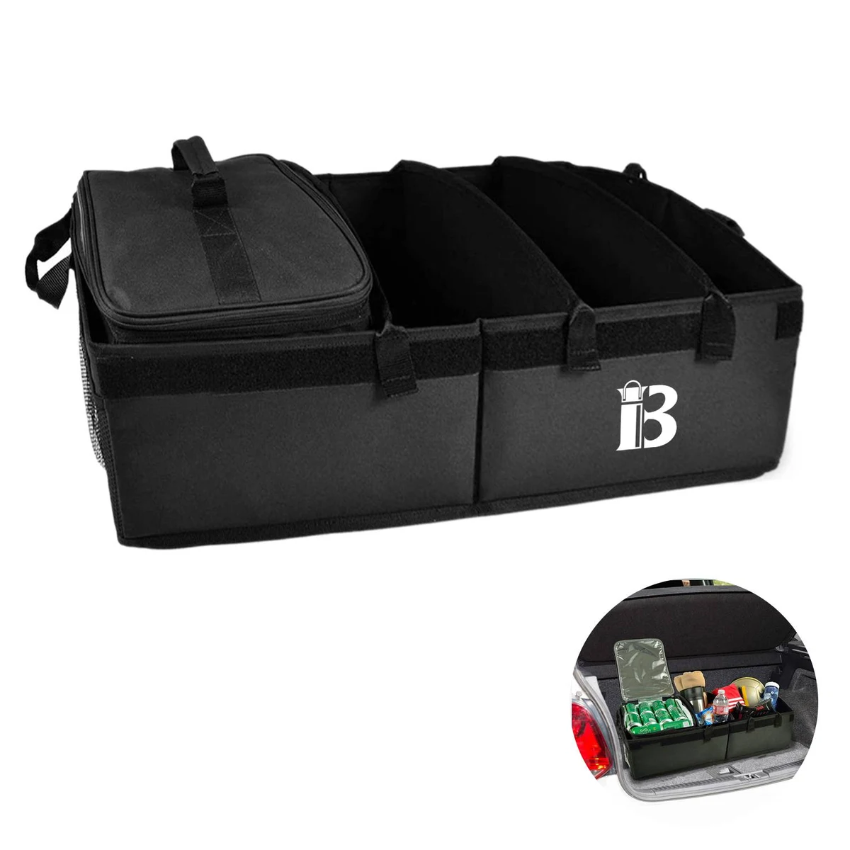 Custom car storage picnic insulated bag 1