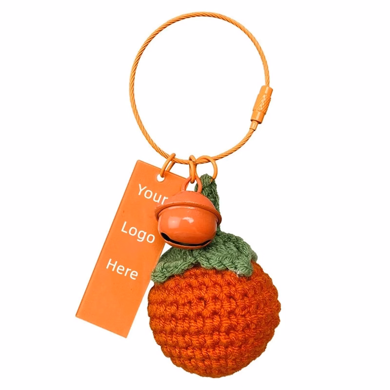Handmade Strawberry Keychain