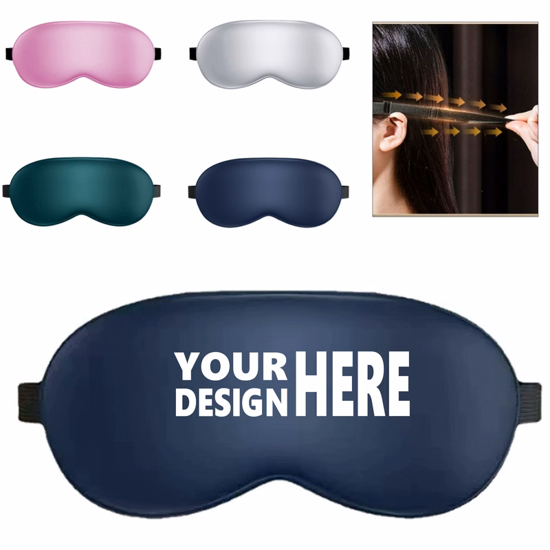 Double-Sided Imitation Silk Blackout Eye Mask