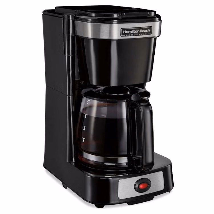 4 Cup Coffee Brewers Black