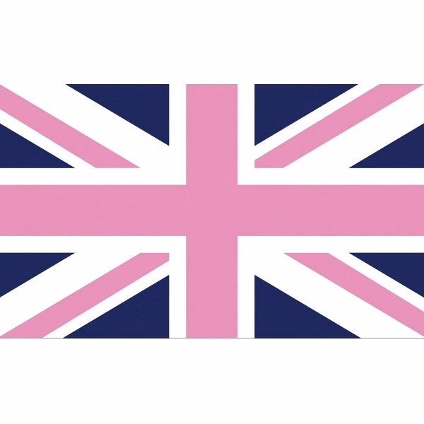 England Blue Motorcycle Flag