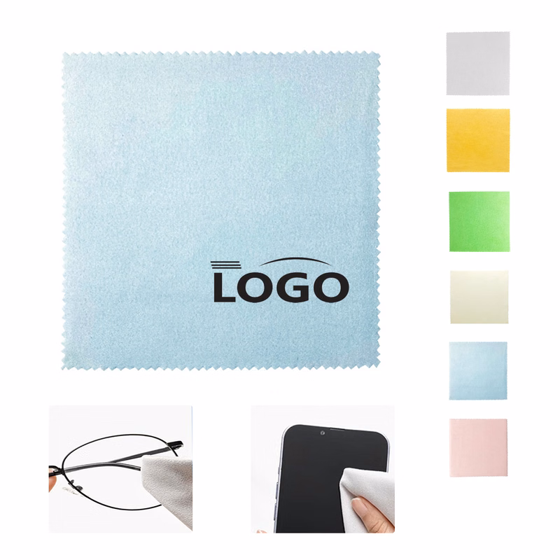 MOQ:20pcs Microfiber Eyewear Cleaning Cloth