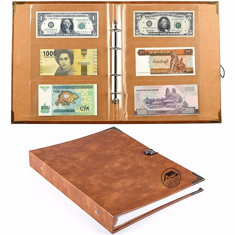 Paper Money Collection Album Book