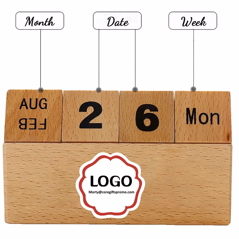 Wooden Perpetual Calendar