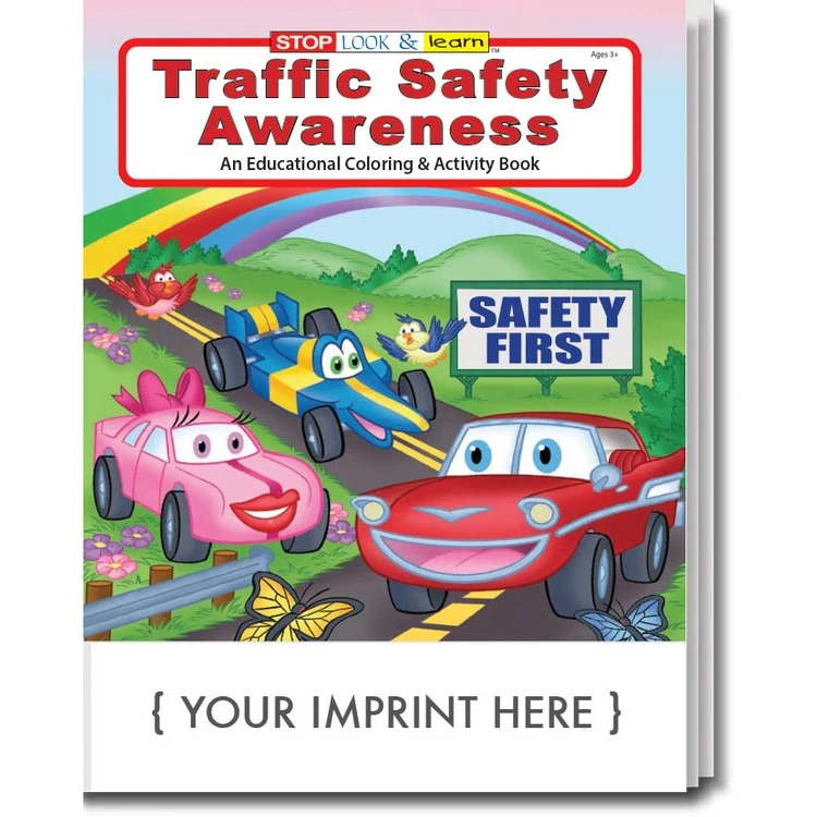 COLORING BOOK - Traffic Safety Awareness Coloring & Activity Book 1
