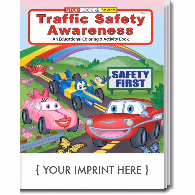 COLORING BOOK - Traffic Safety Awareness Coloring & Activity Book
