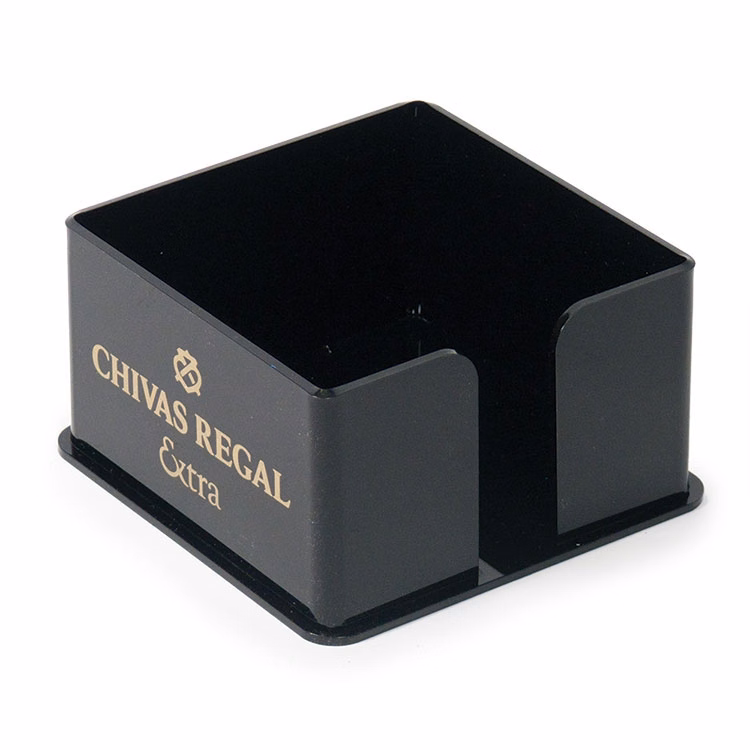 Black Acrylic Napkin Caddy