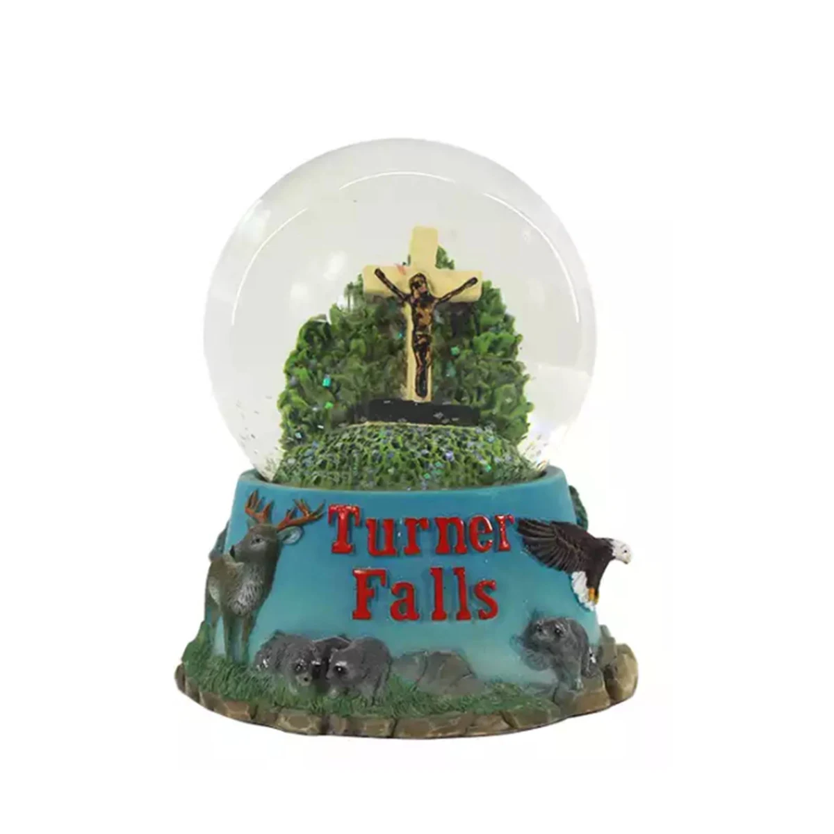 Custom Resin Snow Globe Souvenir 1
