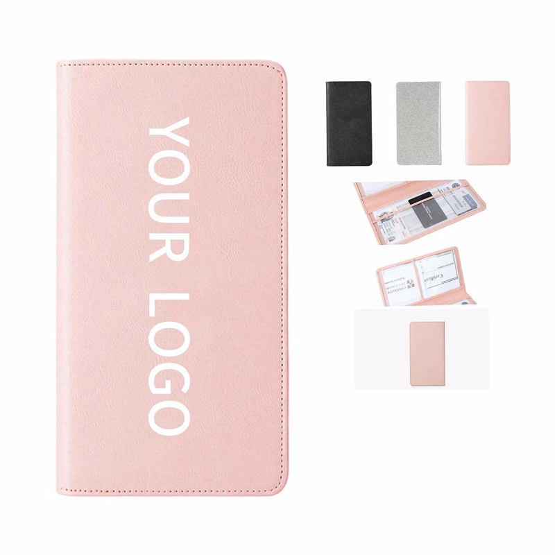 Travel Document Organizer with Pen Holder