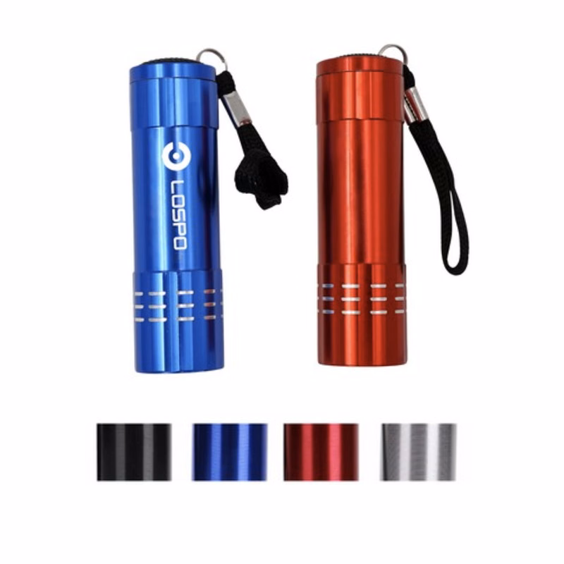 Outdoor Portable Tactical Torch Inspection Lamp Emergency Aluminum LED Flashlights Tools Keychain