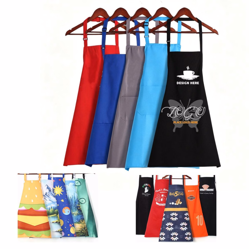 Promotional Waterproof Hanging Neck Sleeveless Work Apron