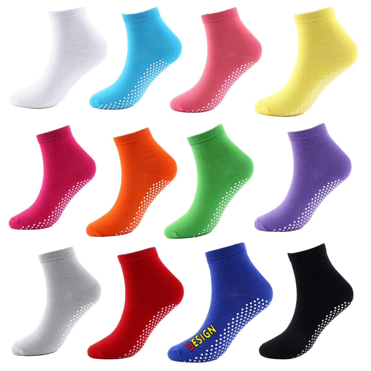 Pilates Socks Non-Slip Ankle hose for Yoga 1