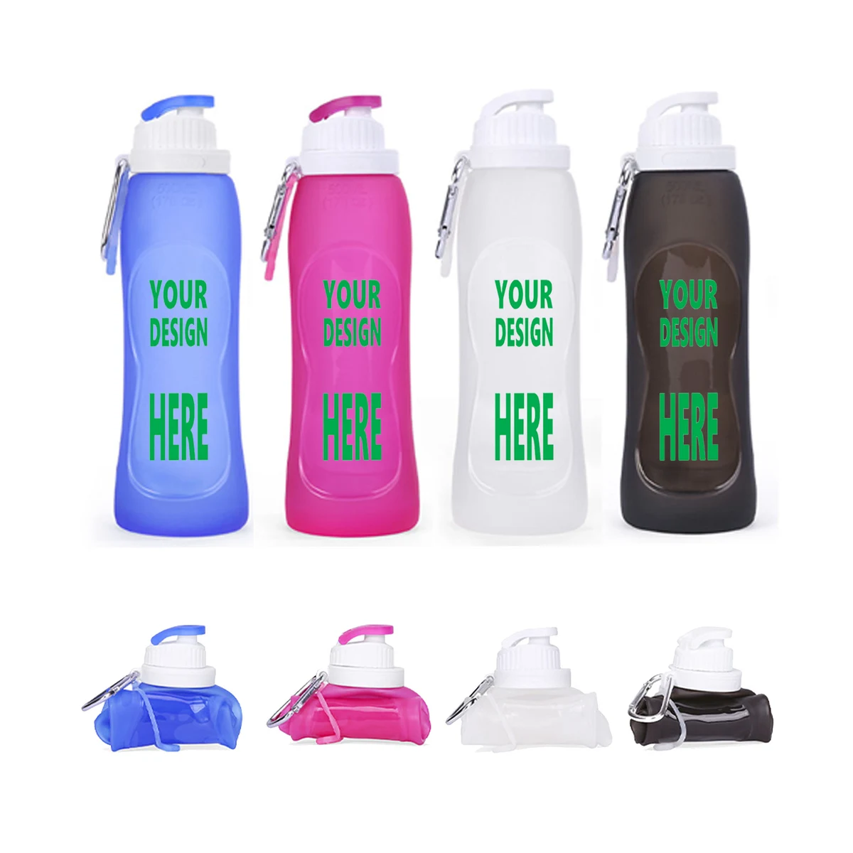 17oz Foldable Pocket Bottle 1