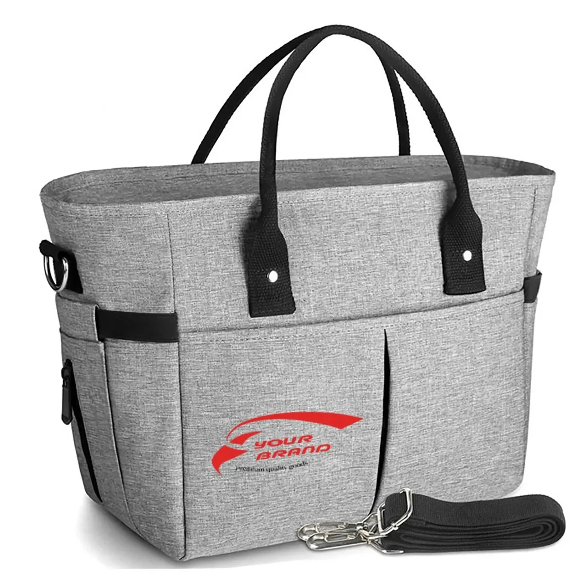Portable Insulated Pinic Lunch Cooler Crossbody Tote Bag 1