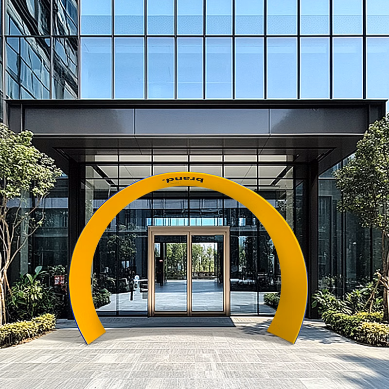 Arch Displays Tapered Shape - Double Sided (Graphic & Hardware Combo)