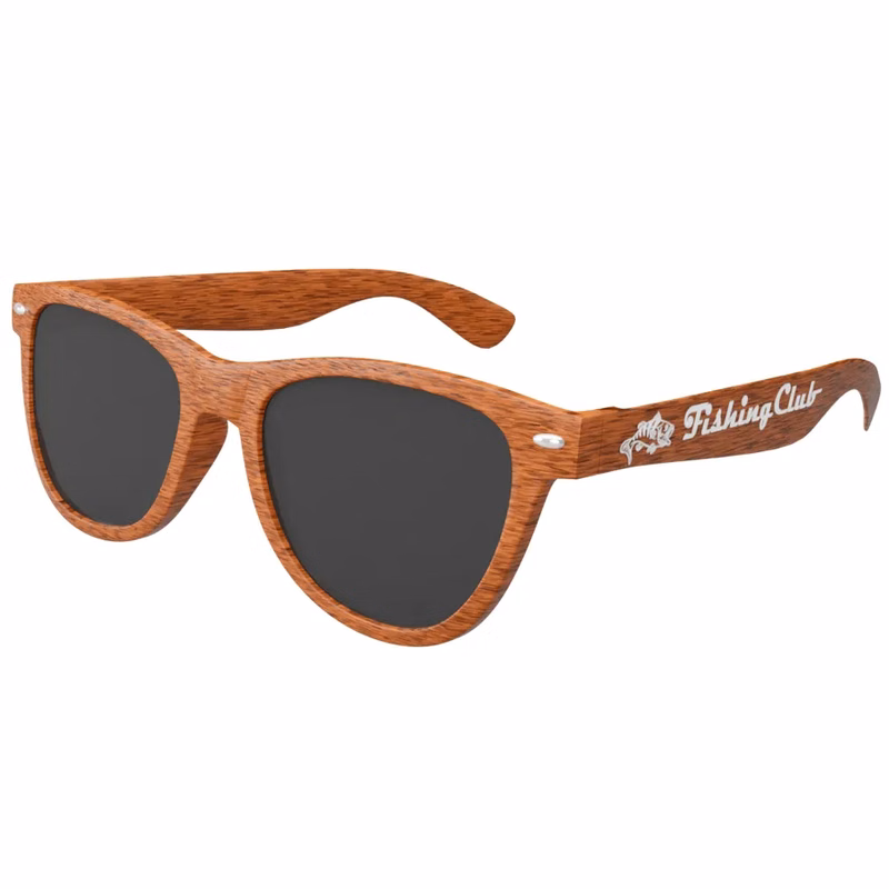 Wood Tone Sunglasses