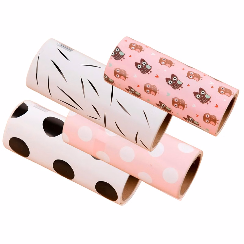 Portable Sticky Roller Tape Roll 30 Ply
