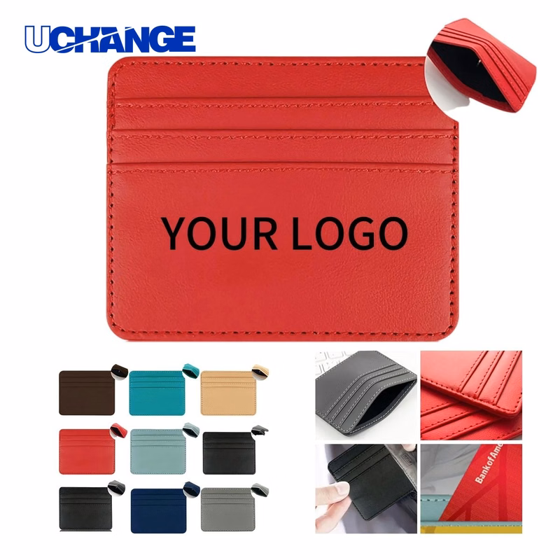 PU Leather Business Card Holder Wallet