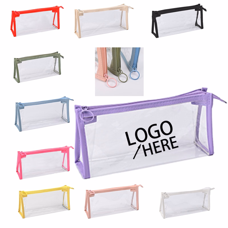 Clear Triangle Pencil Pouch
