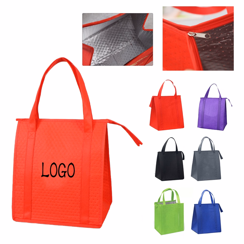 Coated Fresh-keeping Hand-held Insulation Bag