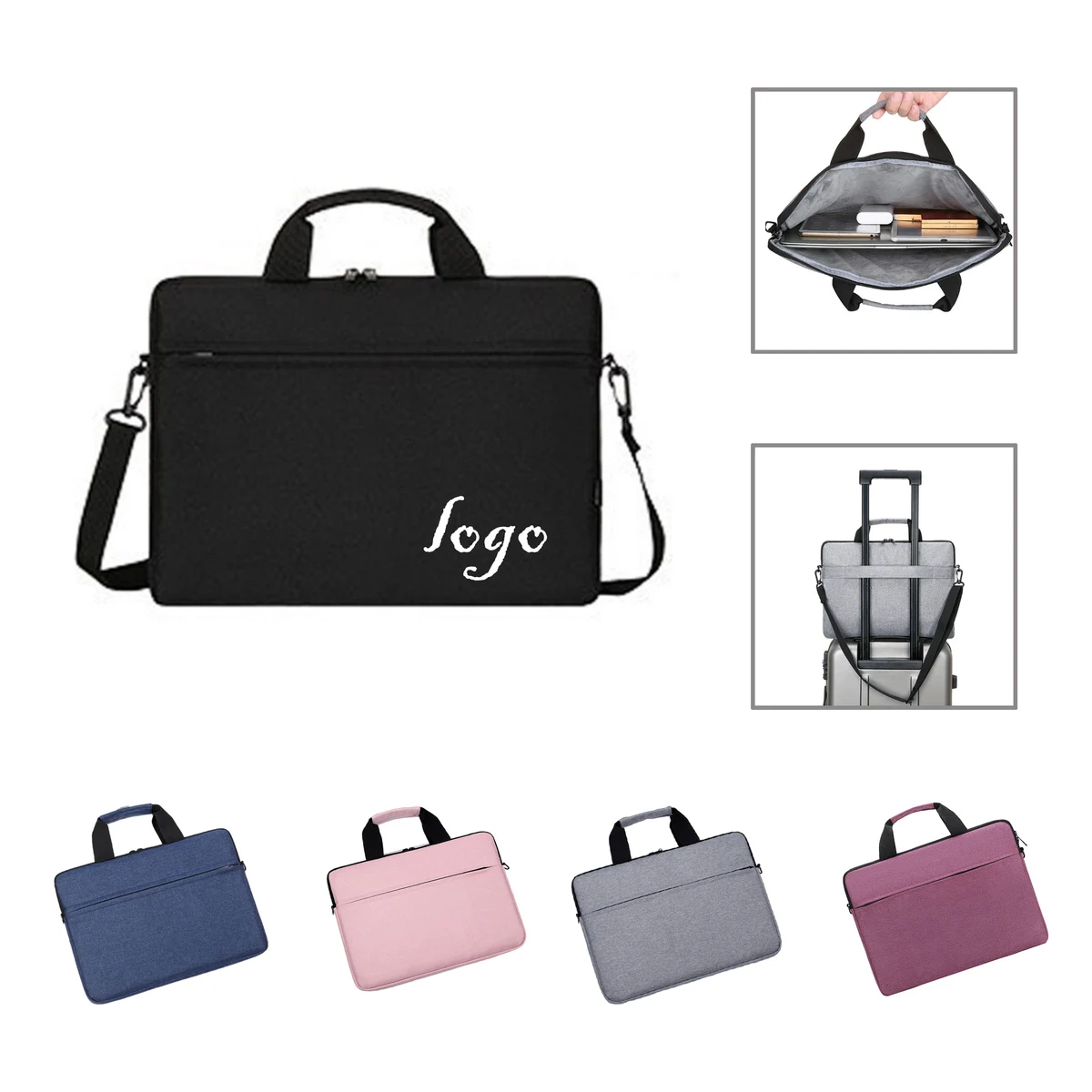MOQ25 Waterproof Laptop Document Bag 1