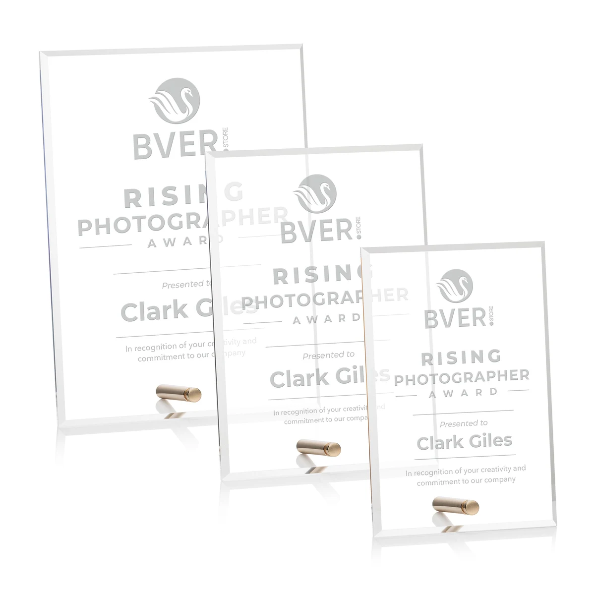 Polaris Rectangle (V) Award - Gold 1