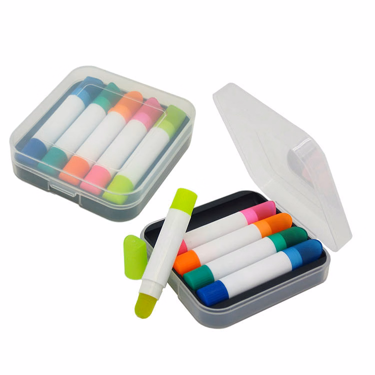 5 Color Wax Highlighter Set with Case