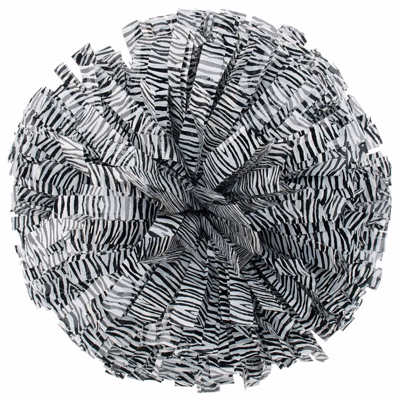 Custom Zebra Pom