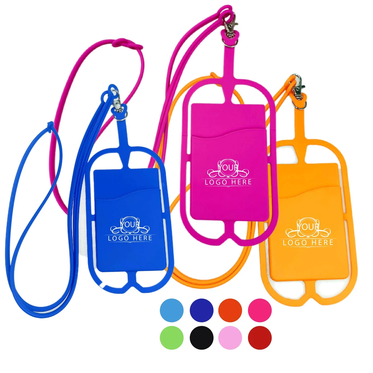 Silicone Card Slot with Phone Holder Wallet 1