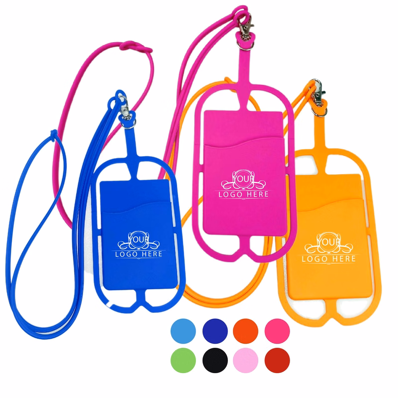 Silicone Card Slot with Phone Holder Wallet