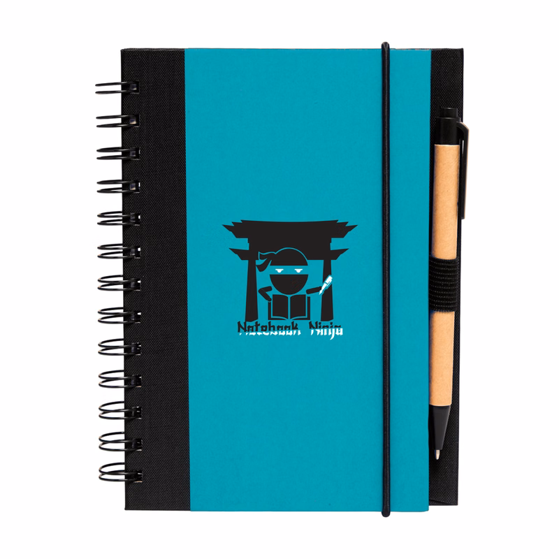 Duotone Spiral Notebook (2 Color Imprint)