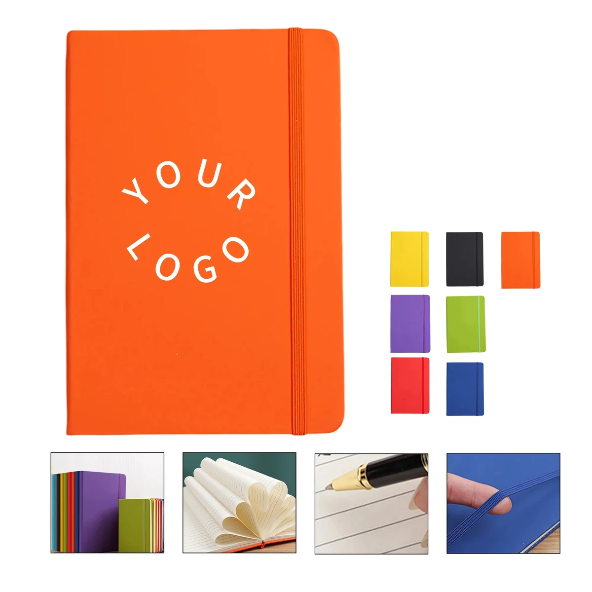 A5 Elastic Band Journal Notebook 1