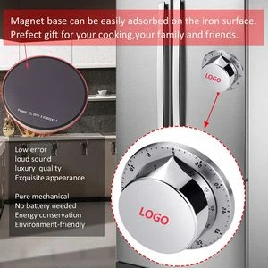Mechanical Countdown Clock Timer Alarm With Back Magnet 1